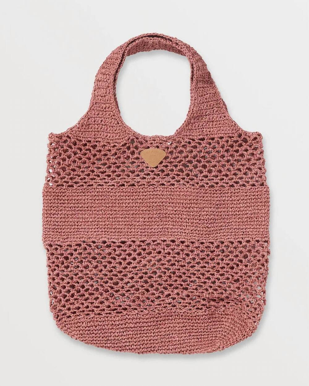 NEW BILLABONG women's chia coast tote bag in dark coral
